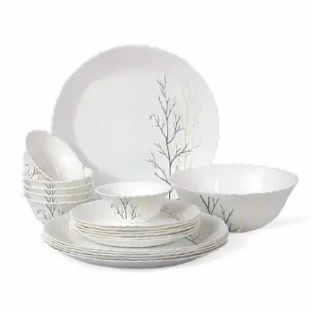 Reuseable Glass Dinner Set