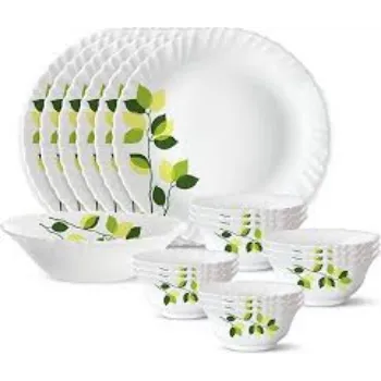 Durable Glass Dinner Set