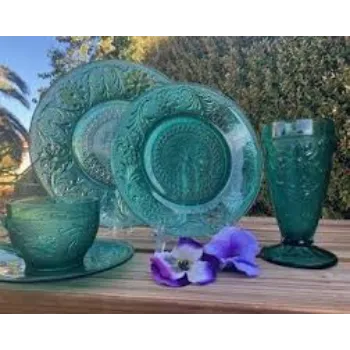 Designer Glass Dinner Set