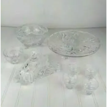 D K Glass Dinner Set