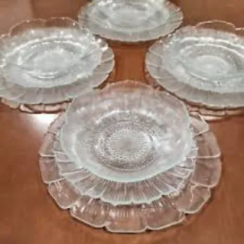 Shivansh Glass Dinner Set