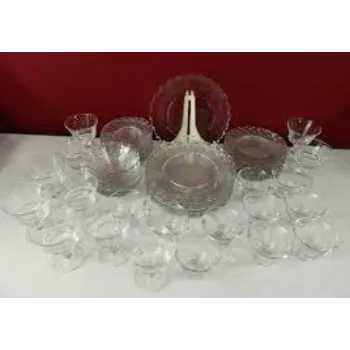 Eco Friendly Glass Dinner Set