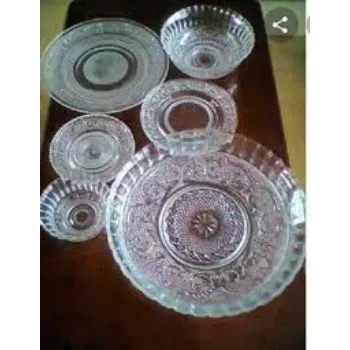 Fancy Glass Dinner Set