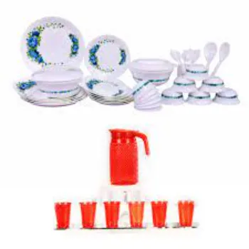 World Glass Dinner Set