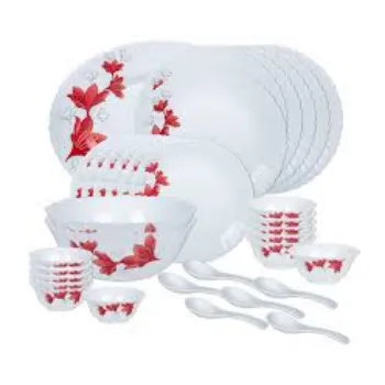 Attractive Design Glass Dinner Set