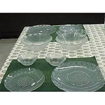 Modern Glass Dinner Set