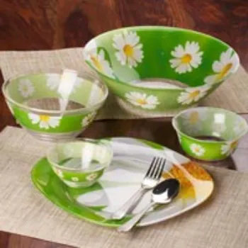 Magnifico Glass Dinner Set