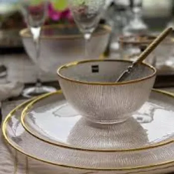 Mukti Glass Dinner Set
