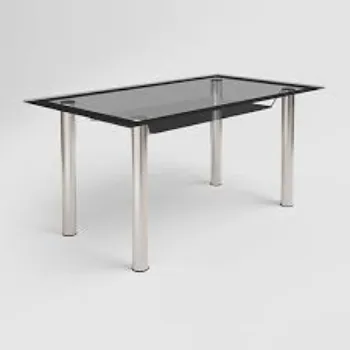 Durable Glass Top Table