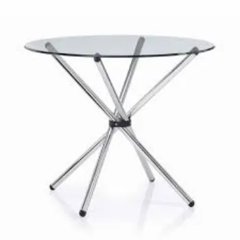 Modern Glass Top Table