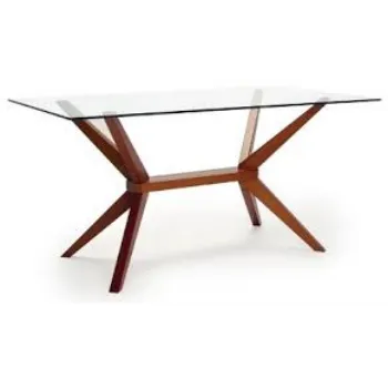 Modern Glass Top Table