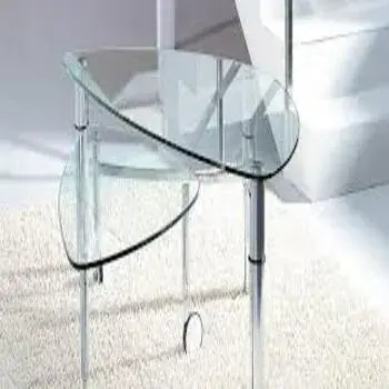 Modern Classic Glass Top Table