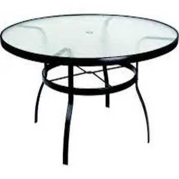 Trendy Style Glass Top Table