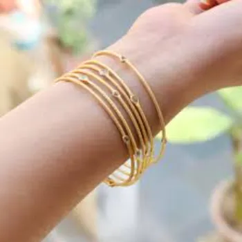 Modern Gold Bangles