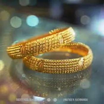 Ethnic Indian Wear Exports Gold Bangles