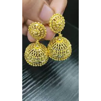 Shiny Gold Earrings