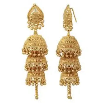 Modern Gold Earrings