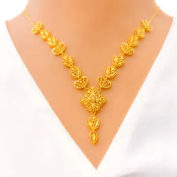 Modern Gold Necklace