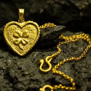 Corrosion Proof Gold Plated Pendant