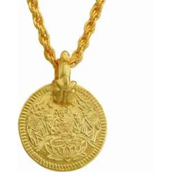 Shiny Gold Plated Pendant