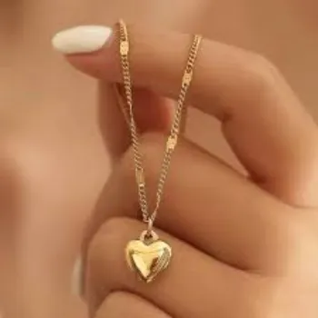 Much more Gold Plated Pendant