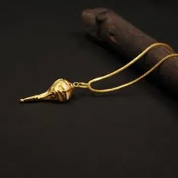 Swades Gold Plated Pendant
