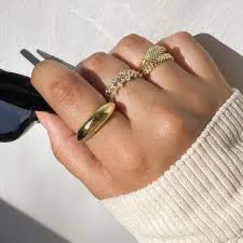 High Standard Gold Plated Ring