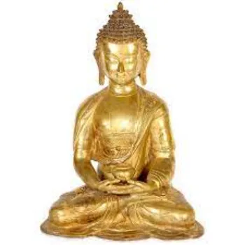  Gold Plated Buddha Statue