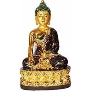 Gold Plated Buddha Statue