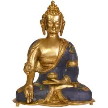Gold Plated Buddha Statue