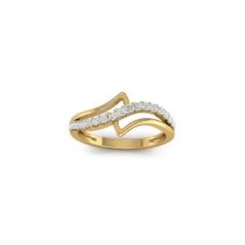 Shri Ashapura  Jewels Gold Plated Ring