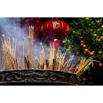 Golden Incense Sticks