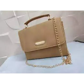 Stylish Beige Color Bag
