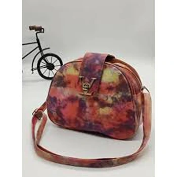 Modern Color Print Small Carry Bag For Ladies