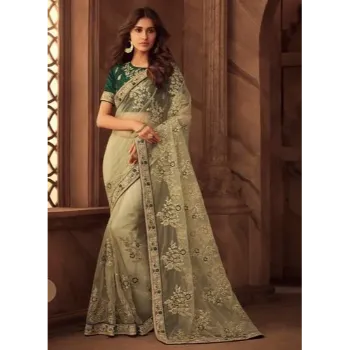 Designer Net Sarees