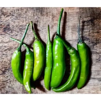 Organic Green Chilli