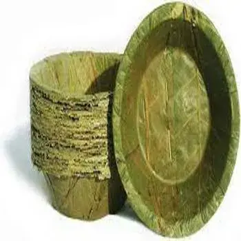 Light Weight Green Leaf Bowls