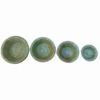 Quality Fine Finish Green Leaf Bowls