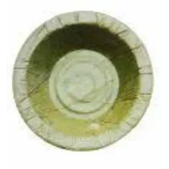 Coated Finished Green Leaf Bowls