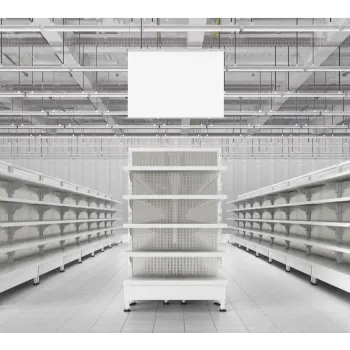 Plain Grocery Store Rack