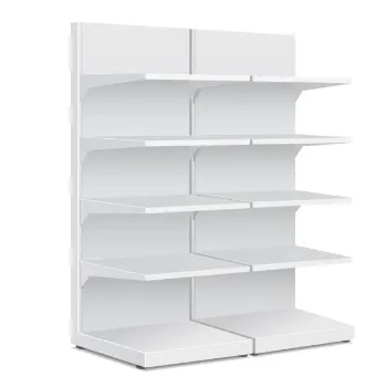 Plain Grocery Store Rack