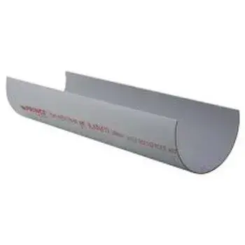 PVC, Half Round Pipe