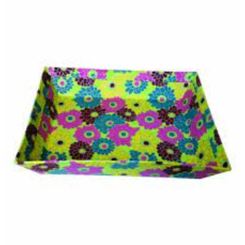 Color Coated Handmade Paper Trays