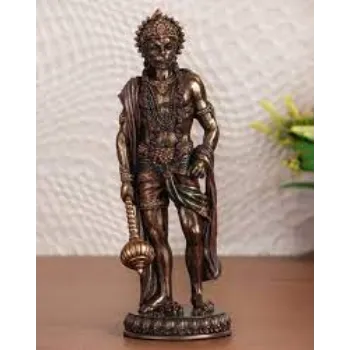 Black Marble Hanuman Statue 