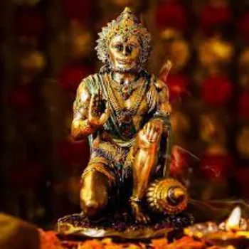  Golden Hanuman Statue