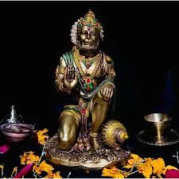  Brass Hanuman Statue