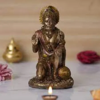 Copper Hanuman Statue