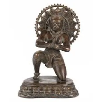  Brass Lord Hanuman Statue