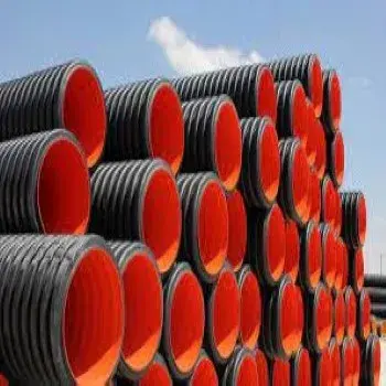 Red Black, HDPE Double Corrugated pipe
