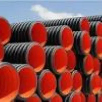 HDPE Double Corrugated pipe